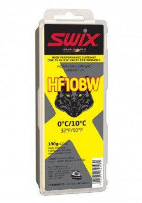 Swix HF10BWX-18 vosk skluz.vysoko fluor. 180g 0°C/+10°C