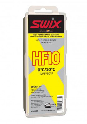 Swix HF10X-18 vosk skluz.vysoko fluor. 180g 0°C/+10°C