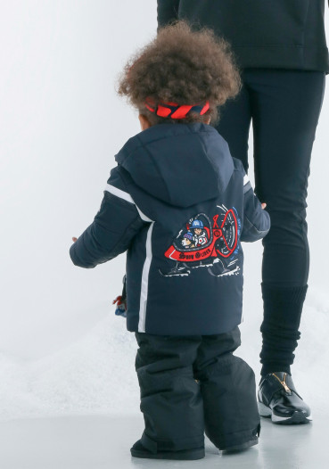 detail Dziecięce spodnie narciarskie Poivre Blanc W17-0924-BBBY 18-3 black