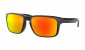 náhled Okulary przeciwsłoneczne Oakley 9102-F155 Holbrook Pol Black w/ PRIZM Ruby Pol